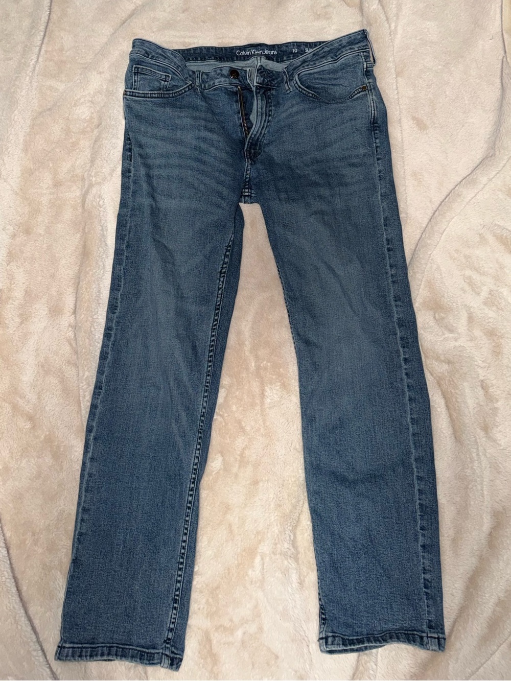 Calvin Klein Jeans Women’s Straight-Leg Jeans